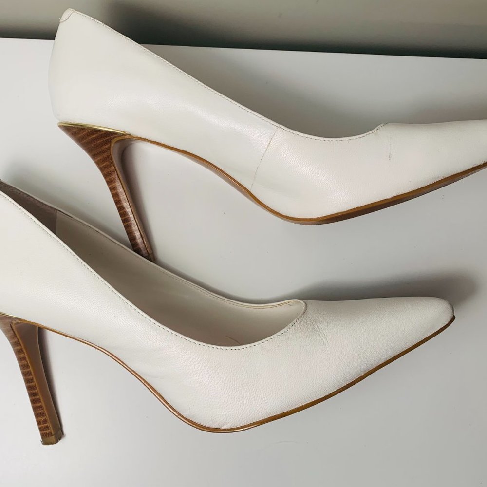Lauren Ralph Lauren | Sarina White Pumps